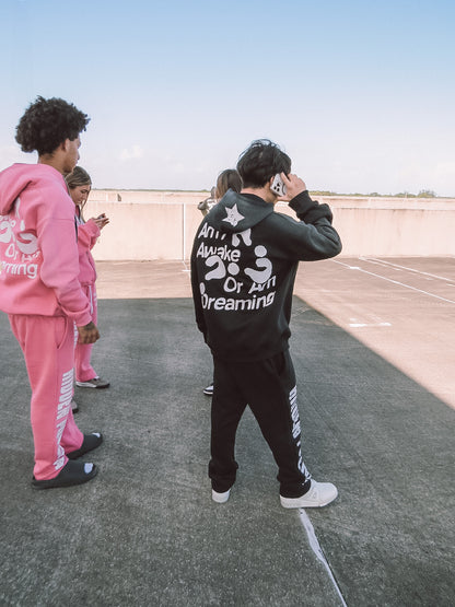 Black and white tracksuit