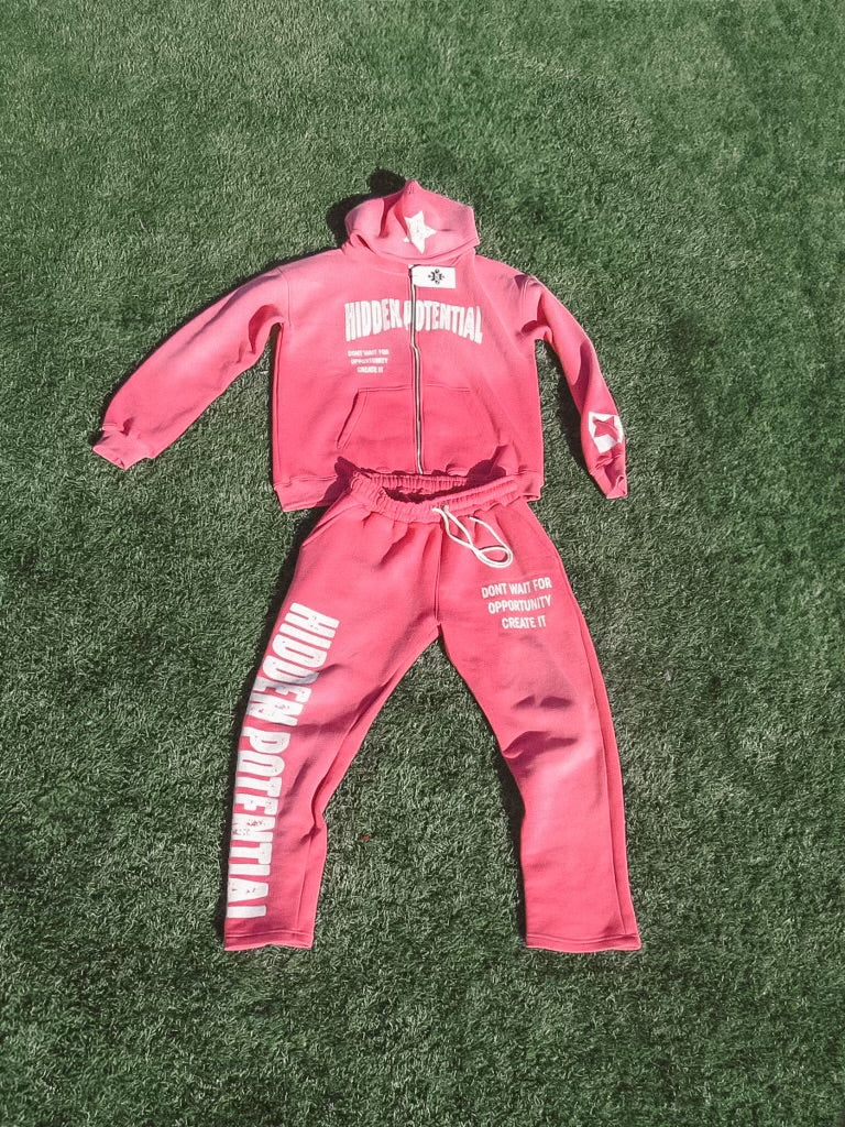 pink tracksuit